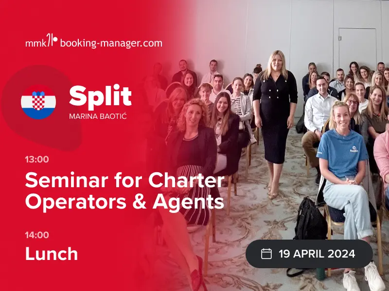 Booking Manager Seminar in Seget