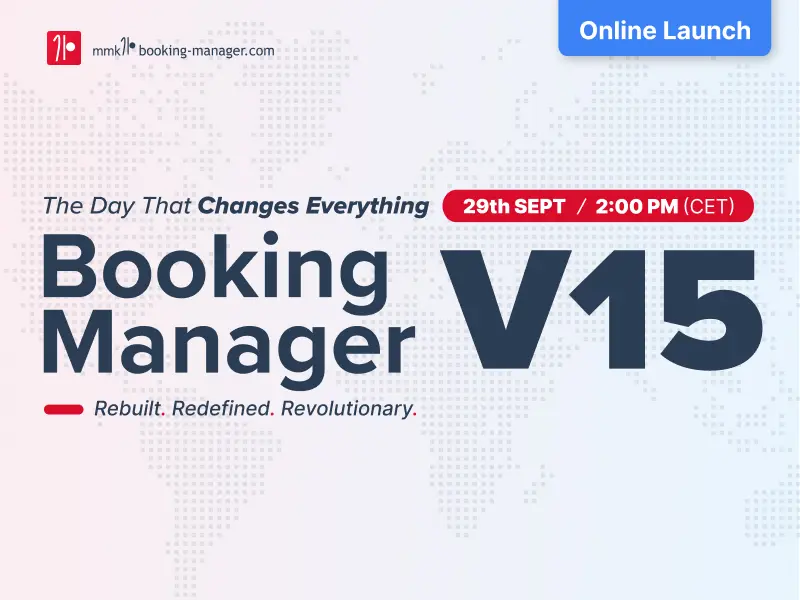 Booking Manager Version 15